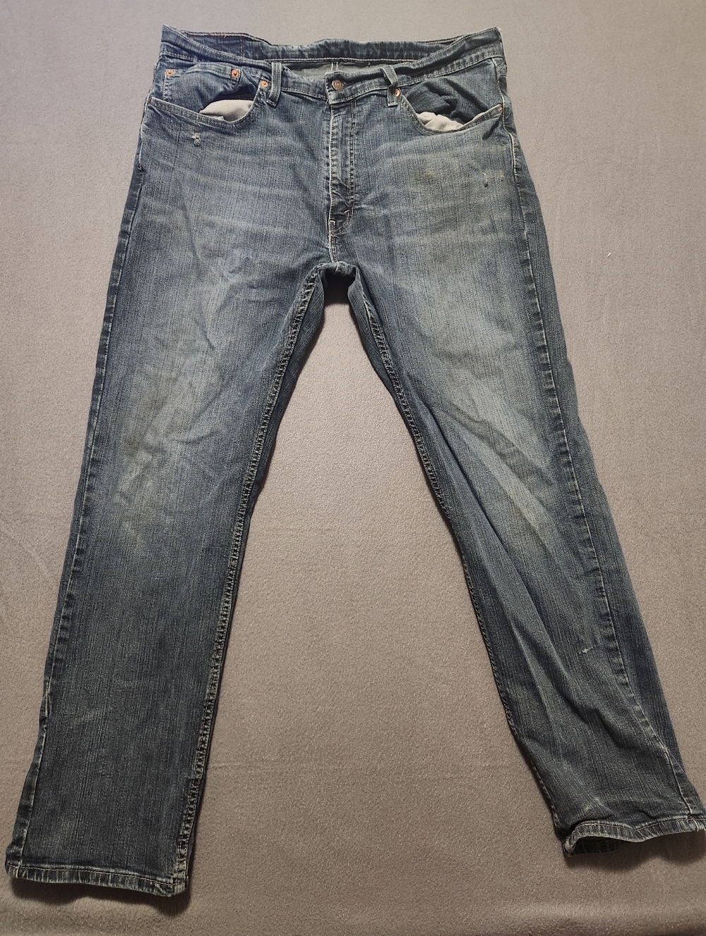 Levis Jeans Mens Size 38x32 Blue Straight Leg 559s